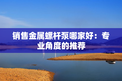 销售金属螺杆泵哪家好：专业角度的推荐