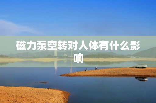 磁力泵空转对人体有什么影响