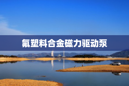 氟塑料合金磁力驱动泵