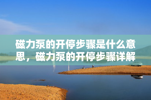 磁力泵的开停步骤是什么意思，磁力泵的开停步骤详解：启动与停止操作指南