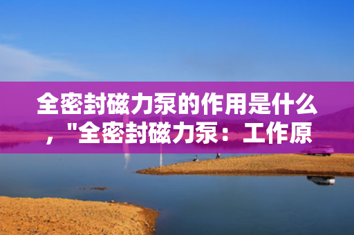 全密封磁力泵的作用是什么，