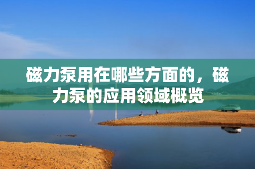 磁力泵用在哪些方面的，磁力泵的应用领域概览