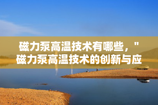 磁力泵高温技术有哪些，