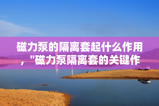 磁力泵的隔离套起什么作用，