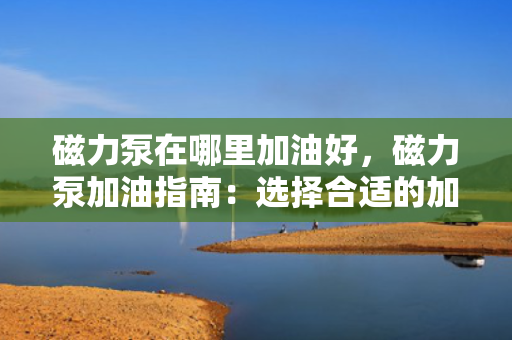 磁力泵在哪里加油好，磁力泵加油指南：选择合适的加油点以确保泵的性能与寿命