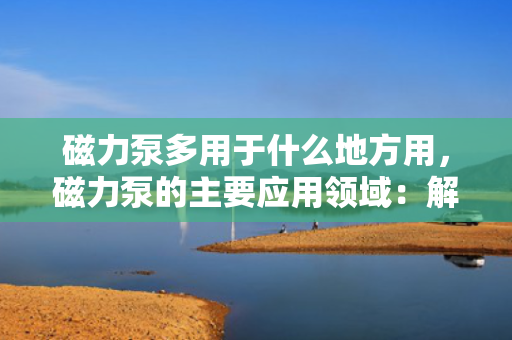 磁力泵多用于什么地方用，磁力泵的主要应用领域：解析其多功能性与适应性