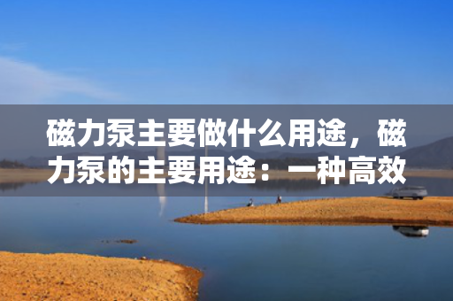 磁力泵主要做什么用途，磁力泵的主要用途：一种高效、节能的液体输送设备