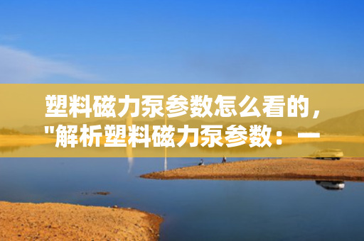 塑料磁力泵参数怎么看的，