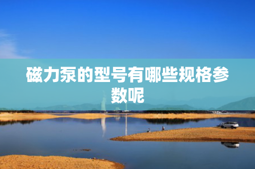 磁力泵的型号有哪些规格参数呢