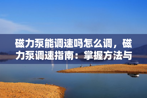 磁力泵能调速吗怎么调，磁力泵调速指南：掌握方法与技巧，实现精准控制