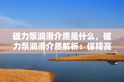 磁力泵润滑介质是什么，磁力泵润滑介质解析：保障高效运转的关键