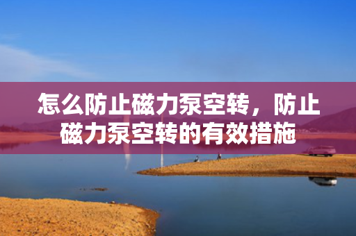 怎么防止磁力泵空转，防止磁力泵空转的有效措施