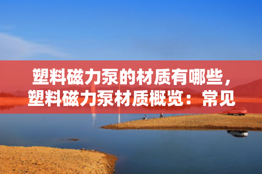 塑料磁力泵的材质有哪些，塑料磁力泵材质概览：常见类型及其特性