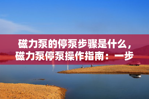 磁力泵的停泵步骤是什么，磁力泵停泵操作指南：一步步带您正确停机