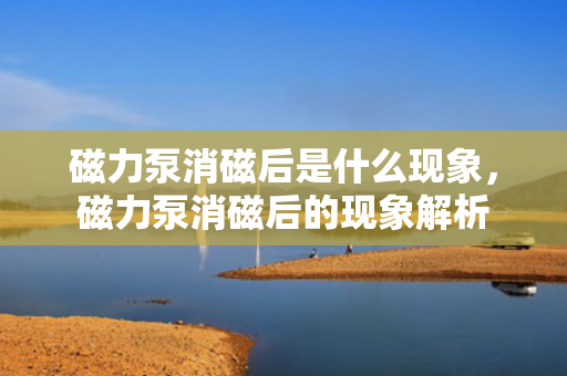 磁力泵消磁后是什么现象，磁力泵消磁后的现象解析