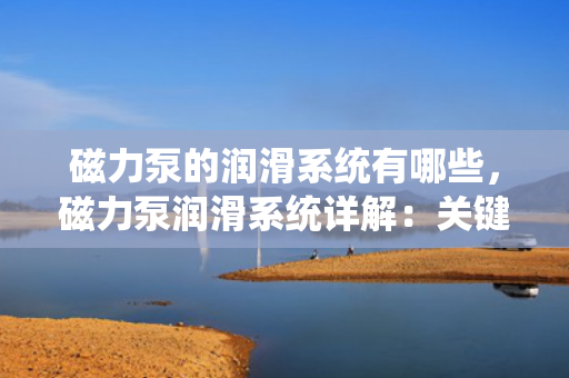 磁力泵的润滑系统有哪些，磁力泵润滑系统详解：关键部件与工作原理