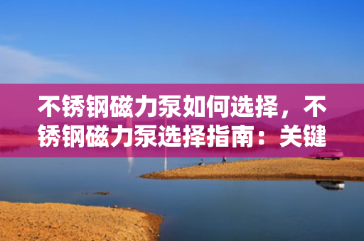 不锈钢磁力泵如何选择，不锈钢磁力泵选择指南：关键步骤与考虑因素