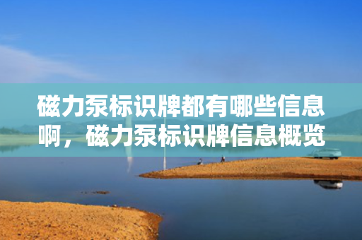 磁力泵标识牌都有哪些信息啊，磁力泵标识牌信息概览：全面了解标识内容