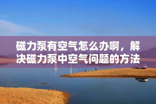 磁力泵有空气怎么办啊，解决磁力泵中空气问题的方法与技巧