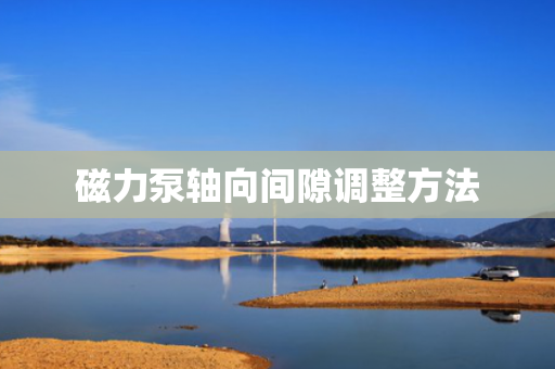 磁力泵轴向间隙调整方法