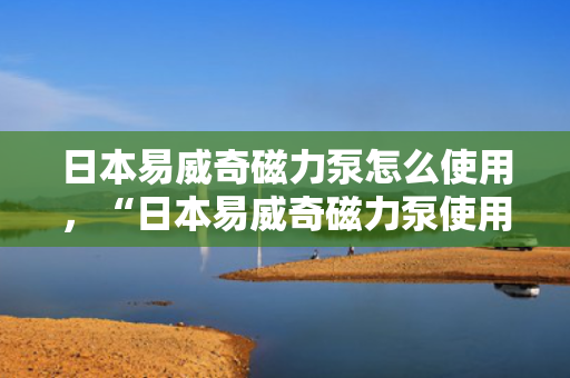 日本易威奇磁力泵怎么使用，“日本易威奇磁力泵使用指南：步骤、技巧与注意事项”