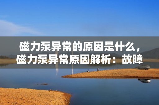磁力泵异常的原因是什么，磁力泵异常原因解析：故障排查与维护关键