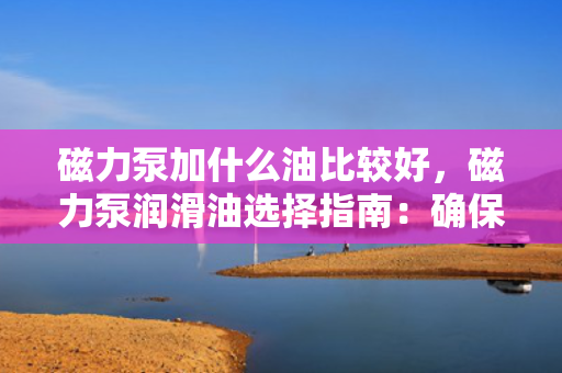 磁力泵加什么油比较好，磁力泵润滑油选择指南：确保高效运转与长久耐用的关键