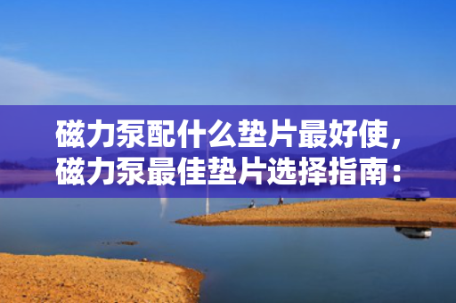 磁力泵配什么垫片最好使，磁力泵最佳垫片选择指南：确保高效密封与持久性能