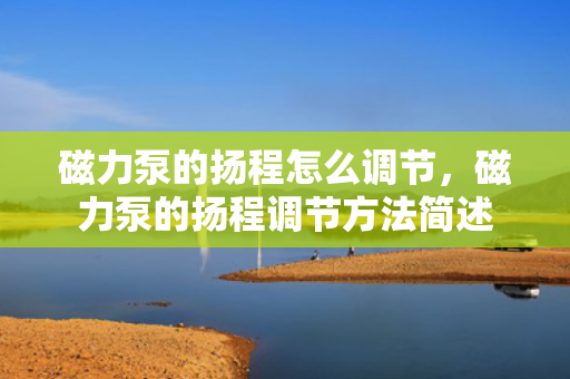 磁力泵的扬程怎么调节，磁力泵的扬程调节方法简述