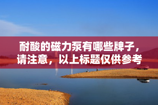 耐酸的磁力泵有哪些牌子，请注意，以上标题仅供参考，实际使用时请确保其符合您的具体需求和上下文。同时，考虑到耐酸的磁力泵品牌可能众多，建议在购买前进行详细的市场调研和产品比较，以确保选择到最适合您需求的品牌和产品。