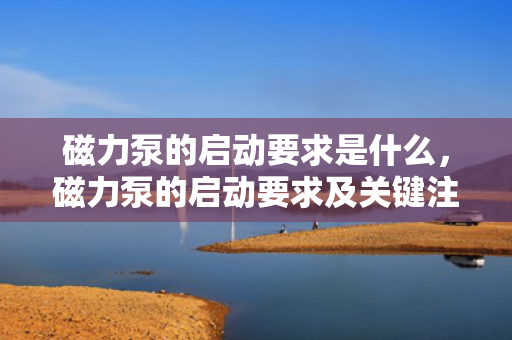 磁力泵的启动要求是什么，磁力泵的启动要求及关键注意事项