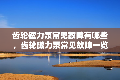 齿轮磁力泵常见故障有哪些，齿轮磁力泵常见故障一览：从轴折断到流量不足的全解析