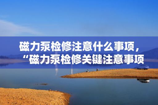 磁力泵检修注意什么事项，“磁力泵检修关键注意事项一览”