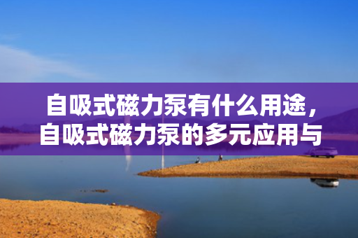 自吸式磁力泵有什么用途，自吸式磁力泵的多元应用与工业领域的重要作用
