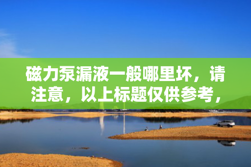磁力泵漏液一般哪里坏，请注意，以上标题仅供参考，实际使用时应确保它符合您所撰写文章或报告的内容和风格。同时，考虑到磁力泵漏液可能涉及多个原因和部件，建议在具体分析和解决问题时，综合考虑各种可能因素，并咨询相关专业人士的意见。
