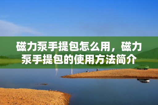 磁力泵手提包怎么用，磁力泵手提包的使用方法简介