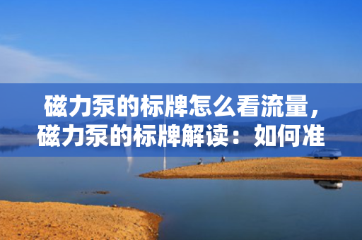 磁力泵的标牌怎么看流量，磁力泵的标牌解读：如何准确查看流量信息