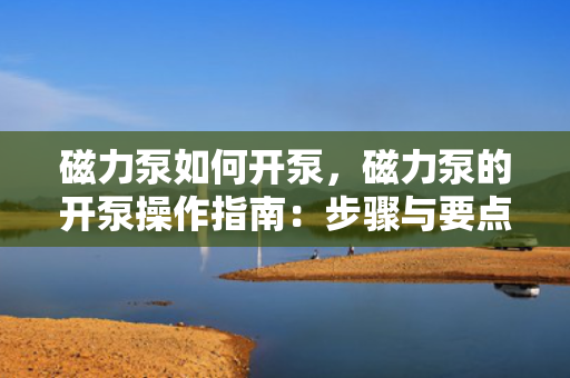 磁力泵如何开泵，磁力泵的开泵操作指南：步骤与要点解析