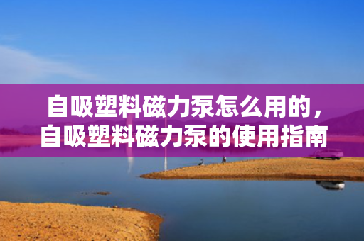自吸塑料磁力泵怎么用的，自吸塑料磁力泵的使用指南：简单步骤教您轻松上手