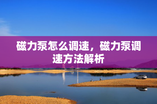 磁力泵怎么调速，磁力泵调速方法解析