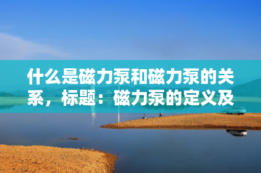 什么是磁力泵和磁力泵的关系，标题：磁力泵的定义及其内部关系解析