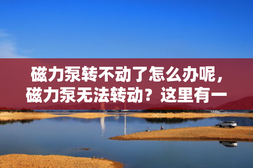 磁力泵转不动了怎么办呢，磁力泵无法转动？这里有一个快速解决方案！