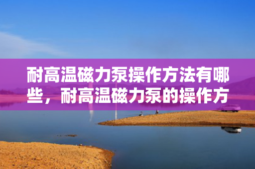 耐高温磁力泵操作方法有哪些，耐高温磁力泵的操作方法与技巧简析