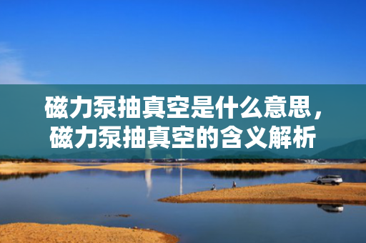 磁力泵抽真空是什么意思，磁力泵抽真空的含义解析