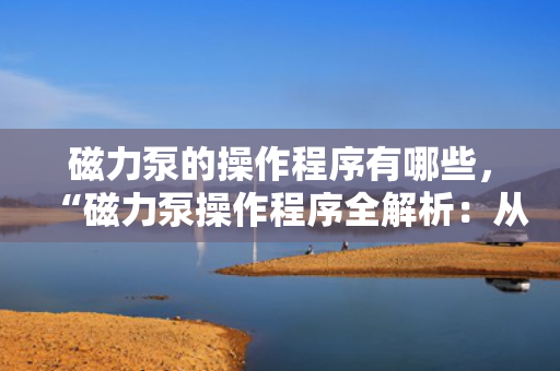磁力泵的操作程序有哪些，“磁力泵操作程序全解析：从启动到停运的完整步骤”