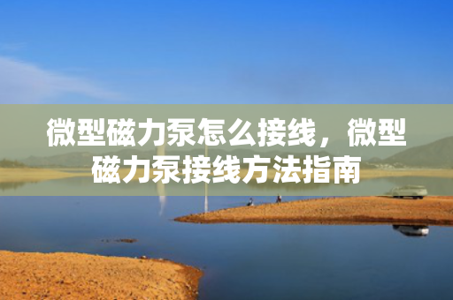 微型磁力泵怎么接线，微型磁力泵接线方法指南