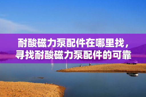 耐酸磁力泵配件在哪里找，寻找耐酸磁力泵配件的可靠来源指南