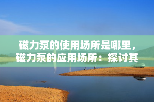 磁力泵的使用场所是哪里，磁力泵的应用场所：探讨其在不同工业领域中的关键作用
