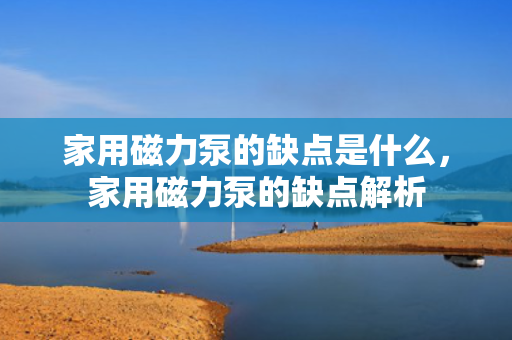 家用磁力泵的缺点是什么，家用磁力泵的缺点解析