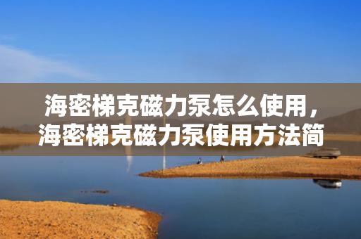 海密梯克磁力泵怎么使用，海密梯克磁力泵使用方法简述